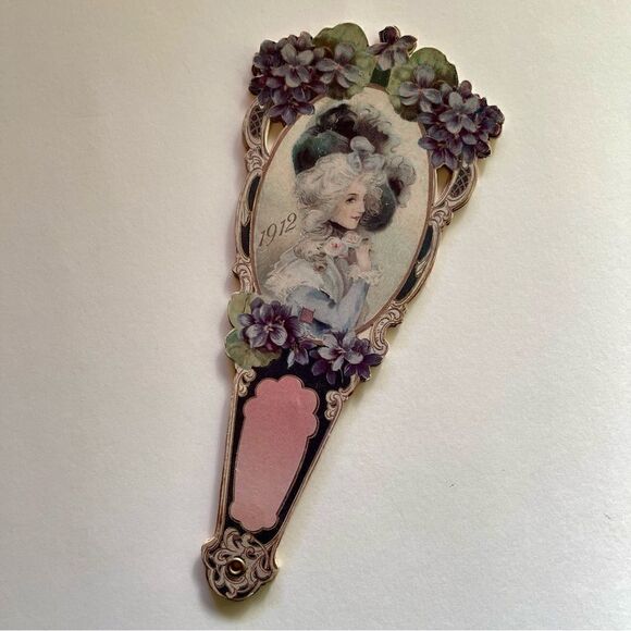 Gallery Graphics Reproduction 1912 Victorian Women Hand Held Fan Card-stock - Picture 4 of 15